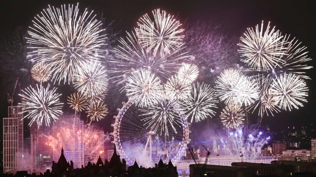 London fireworks